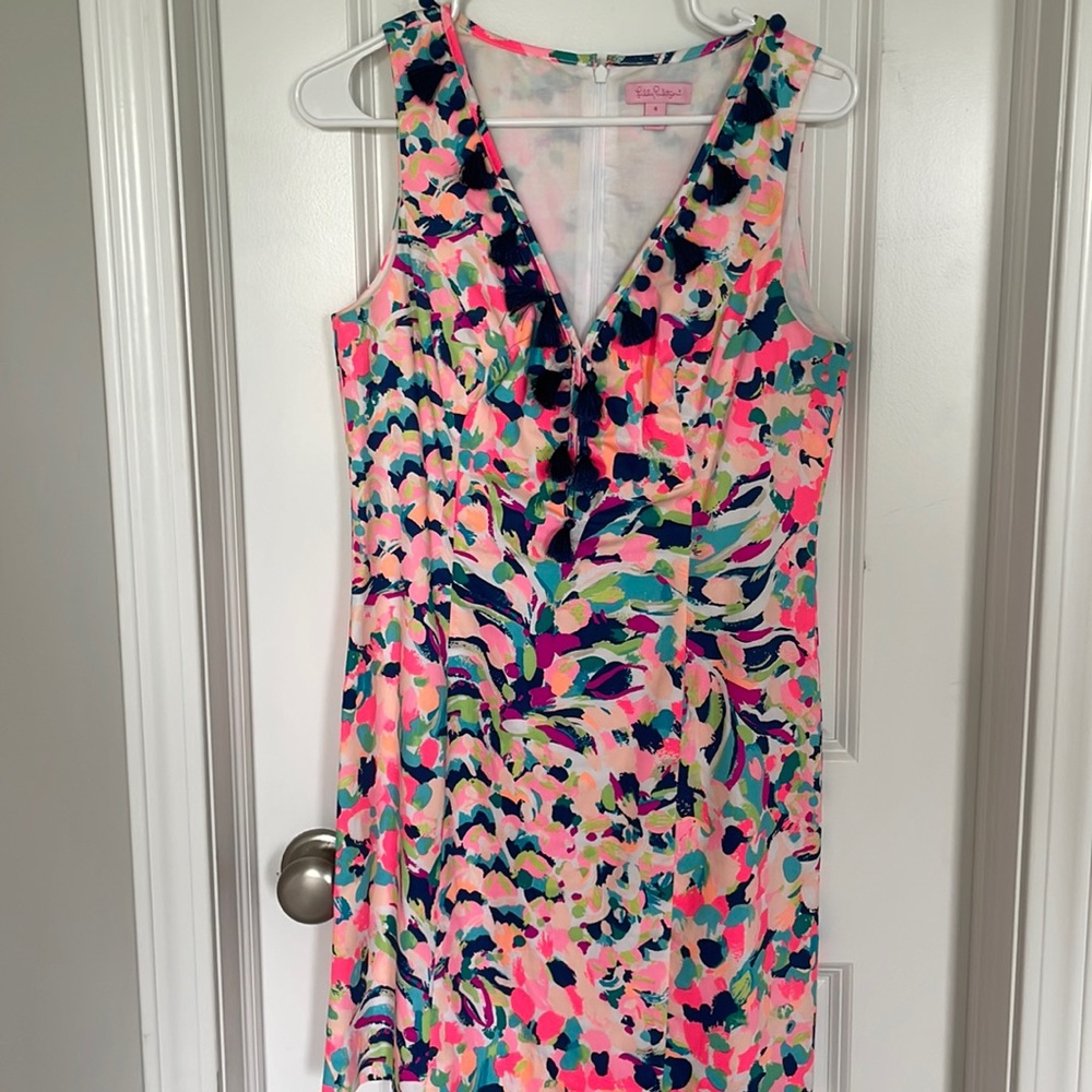Lilly Pulitzer tassel dress
